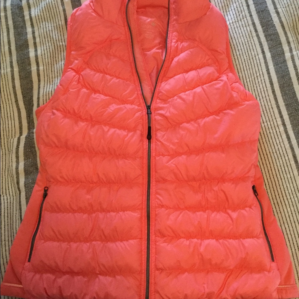 Tangerine Puffer Vest